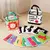 Livros de alto contraste, Brinquedo de estimulação visual Montessori