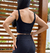 Conjunto Trilobal Trust de calça e top embutido - Preto - comprar online