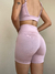 Conjunto de Short Meia Coxa Blackout - Rosa Blush
