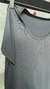 Camiseta Dry Fit com recorte nas laterais - Cinza na internet