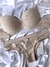 Conjunto de lingerie básico de microfibra - Nude