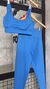 Conjunto de Top e Calça Basic - Azul Bic - comprar online