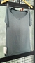 Camiseta Dry Fit com recorte nas laterais - Cinza - Use Lunna Store