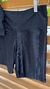 Conjunto canelado de top e short sem bolso - Preto - Use Lunna Store