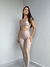 Conjunto modelador canelado de top e calça - Chocolate - Use Lunna Store