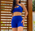 Conjunto de short e top ombro único - Azul - comprar online