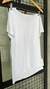 Camiseta Dry Fit com recorte nas laterais - Branco - Use Lunna Store