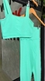 Conjunto de Top e Calça Basic - Verde Água na internet