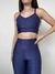 Conjunto canelado de top e calça sem bolso - Eclipse - Use Lunna Store