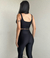 Conjunto Trilobal Trust de calça e top embutido - Preto - loja online