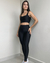 Conjunto Trilobal Trust de calça e top embutido - Preto - Use Lunna Store