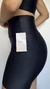 Conjunto canelado de top e short meia coxa com bolso - Preto na internet