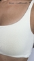 Imagem do Conjunto de top e short com bolso meia coxa Basic - Marfim