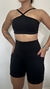 Conjunto de Top e Short meia Coxa Basic - Preto - comprar online