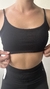 Conjunto de Top e Calça Basic - Preto na internet