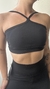 Conjunto de Top e Calça Basic - Preto na internet