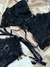 Conjunto Alicia sem bojo - Preto