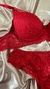 Conjunto Heloísa com bojo - Vermelho na internet