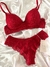 Conjunto Heloísa com bojo - Vermelho - Use Lunna Store
