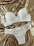 Conjunto Malu com bojo - Branco na internet