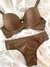 Conjunto Lilian com bojo - Castanho - Use Lunna Store