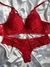 Conjunto de lingerie de renda com bojo - Rubi - Use Lunna Store
