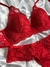 Conjunto de lingerie de renda com bojo - Rubi