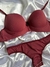 Conjunto de lingerie básico de microfibra - Flame na internet