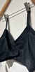 Top canelado Beach - Preto - Use Lunna Store