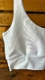 Top canelado alça larga - Branco - comprar online
