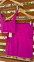 Conjunto de Top e Short meia Coxa Basic - Rosa Magenta - comprar online