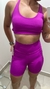 Imagem do Conjunto de Top e Short meia Coxa Basic - Rosa Magenta