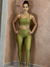 CONJUNTO VERDE PISTACHE PEROLADO - OFIR BOUTIQUE