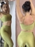 CONJUNTO VERDE PISTACHE PEROLADO - loja online