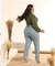Imagem do CALÇA MOM PLUS C/ DESTROY 100% ALGODÃO