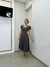 VESTIDO MIDI LINHO MC MANGA BUFANTE - comprar online