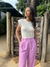 CALÇA LINHO PREGAS C/ ELÁSTICO - comprar online