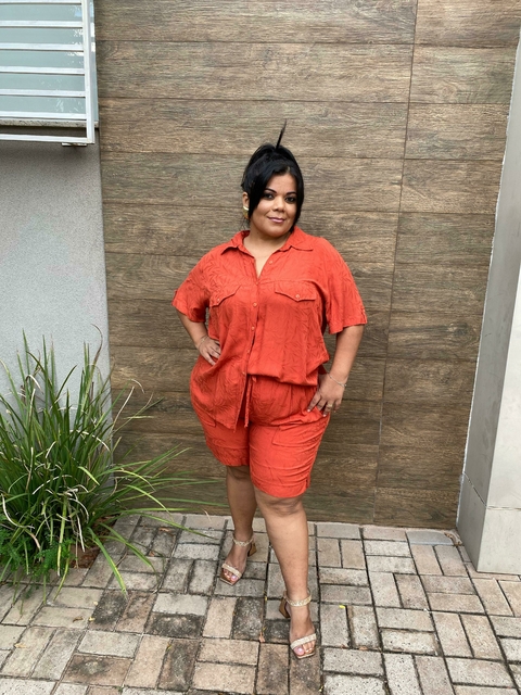 CONJUNTO SHORTS VISCOSE LISO PLUS - comprar online