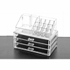 ORGANIZADOR DE MAQUILLAJE CON 3 CAJONES DE ACRÍLICO COD.HT-1206