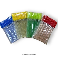 CEPILLOS DESCARTABLES PARA CEJAS Y/O PESTAÑAS COD.04161