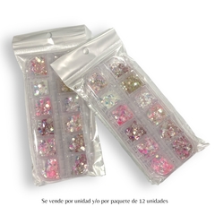 GLITTER Y GIBRÉ PARA UÑAS COD.07320