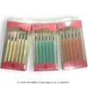 SET DE PINCELES PARA UÑAS X6 GRATIA BRUSH NAIL ART COD.76788