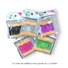 SET DE BROCHAS CON ESPONJA DOBLE X10 MEIYANI MAKEUP TOOLS COD.78588