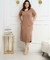 Vestido maya Plus Size mídi C/bolsos laterais. FENDI - comprar online