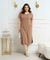 Vestido maya Plus Size mídi C/bolsos laterais. FENDI - loja online