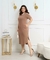 Imagem do Vestido maya Plus Size mídi C/bolsos laterais. FENDI
