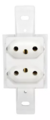 2 Tomadas 2P+T 10A - Sem Placa Branco Klin - Weg - comprar online