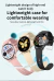 Reloj Inteligente Smartwatch KC88 Amoled Ip67 Salud Resistente al Agua + 2 Correas