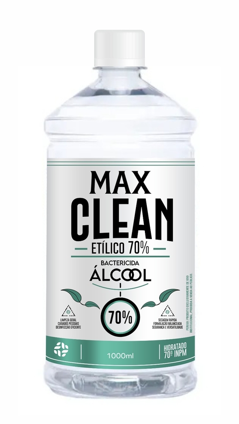 Álcool Etílico ( C2H60 ) - 1 Litro - 70%