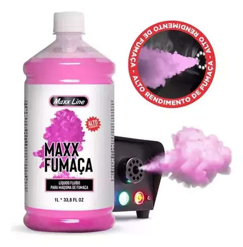 Fumaça Liquida 1 Lts Rosa